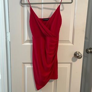 PrettyLittleThing Mini Tight Red Dress